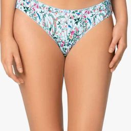 Amante Blue Floral Print Bikini Panty-picture-21