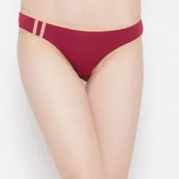 Clovia Red Bikini Panty-image-65