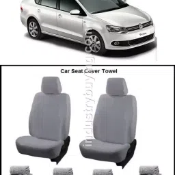 Oscar Volkswagen Vento Car Seat Cover Grey AUT-SN-4441-picture-38