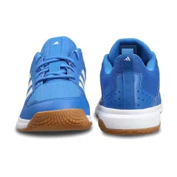 Adidas Men's Ligra 7 Blue Indoor Court Shoes image 5