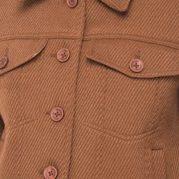 Crimsoune Club Brown Regular fit Blazer image 5