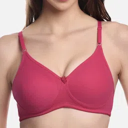 fims FIMS: Fashion is my Style Pink & Coral Everyday Bras - Pack Of 3 image 5