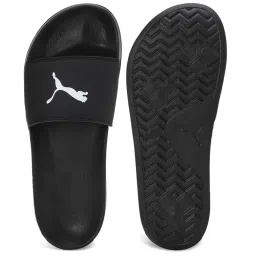 Puma Men's Royal Challengers Bangalore Black Slides image 5