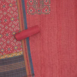 Soch Printed Linen Unstitched Dress Material image 2