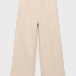 Mango Kids Girls Cotton Parallel Trousers-image-20