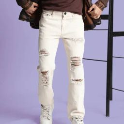 Bene Kleed Men Relaxed Fit Cotton Highly Distressed Jeans-picture-39