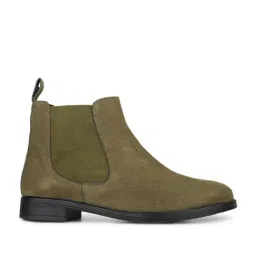 Inc.5 Women's Green Chelsea Boots image 2