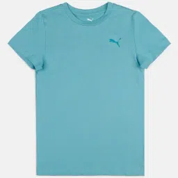 Puma Red & Blue Cotton Regular Fit Tee (Pack of 2) image 5