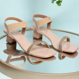Inc.5 Women's Beige Ankle Strap Sandals-picture-33