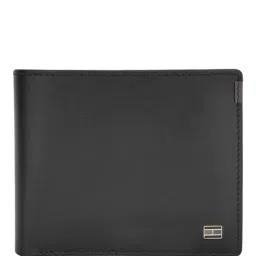 Tommy Hilfiger Black Bellevue Leather Small Global Coin Wallet-picture-33