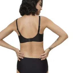 Triumph Black Lace Pattern Bra image 2