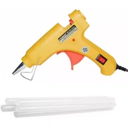 Fadman 20 W Hot Melt Mini Glue Gun with 5 Stick Yellow 7 mm Stick Dia., SH_21-Yellowmini-20wt-5-St-picture-21