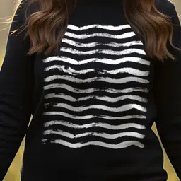 Moda Rapido Women Round Neck Printed Sweatshirt image 2