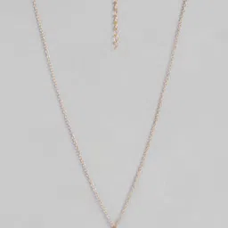 Peora Gold-Plated Elegant Cancer Zodiac Sign Pendant with Chain image 2