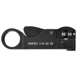 KNIPEX CABLE STRIPPER, COAXIAL, 16 60 05 SB-picture-38