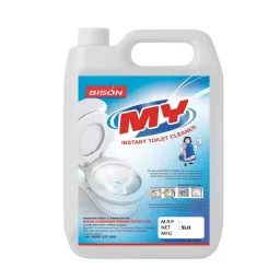 Bison My Toilet Cleaner Liquid Lemon 5 L Can for Toilet Cleaning-picture-30