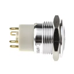 RS PRO Illuminated Push Button Switch Latching 16 mm SPST Green LED 36 V DC, 1759308 image 3
