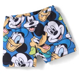 babyhug disney Babyhug  Disney Mickey Mouse Family Print Swimming Trunk - Blue image 1