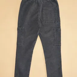 Pantaloons Junior Solid Jeans - Grey image 5