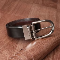 Louis Philippe Men Tang Closure Leather Reversible Belt-picture-13
