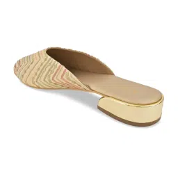 Rocia by Regal Women's Gold Mule Shoes image 5