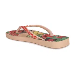 Ipanema Women's Sem Igual Tattoo Fem Pink & Red Flip Flops image 5