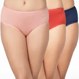 Clovia Multicolor Regular Fit Panties - Pack Of 3-picture-24