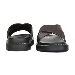 Louis Stitch Men's Brown Cross Strap Sandals image 4