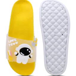 Pampy Angel Women's Yellow Slides image 5