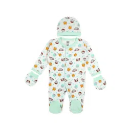 Mee Mee Printed Cotton Unisex Gift Sets - Green image 5