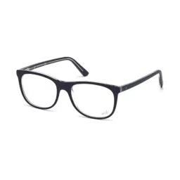 WEB EYEWEAR Black Full Rim Square Frame Designed in Italy-picture-12