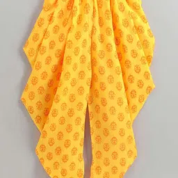 TWISHA Kids Pink & Yellow Embroidered Top Set image 5