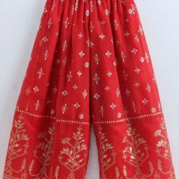 TWISHA Kids Green & Red Printed Top Set image 5