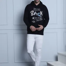 Vimal Jonney Black & Olive Regular Fit Printed Sweatshirt - Pack of 2 image 5