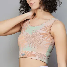 KAPPA Peach Cotton Printed Top image 5