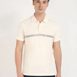 Tommy Hilfiger Men Striped Polo Collar Cotton T-shirt-picture-30