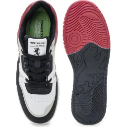 Red Tape Men's Black Casual Sneakers image 5