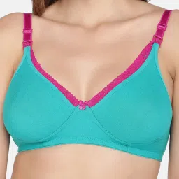 Inner Sense Multicolored Non Wired Non Padded Nursing Bra (Pack Of 3) image 4