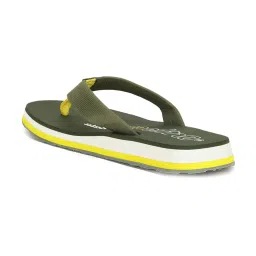 Bata Men's Green Flip Flops image 5