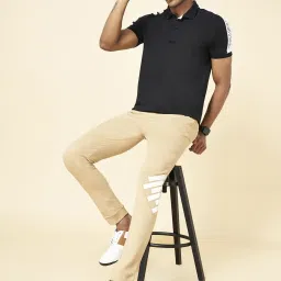 Ajile by Pantaloons Tan Slim Fit Printed Joggers image 5