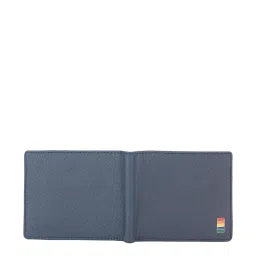 United Colors of Benetton Roan Navy Casual Leather Bi-Fold Wallet for Men image 5