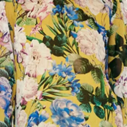 Cover Story Yellow Floral Print Top image 5