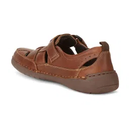 Hush Puppies by Bata Men's Brown Fisherman Sandals image 5