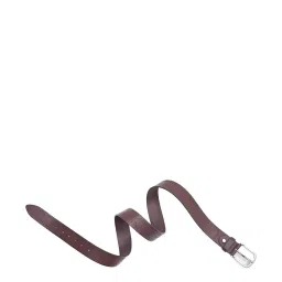 United Colors of Benetton Castor Brown Leather Waist Belt for Men image 5