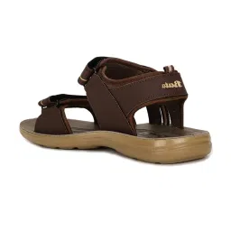 Bata Men's Brown Floater Sandals image 5