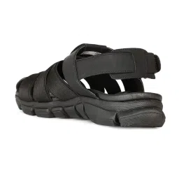 Bata Men's Black Fisherman Sandals image 5