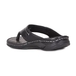 Bata Men's Black Thong Sandals image 5