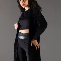 SHOWOFFFF Women Longline Shrug image 2