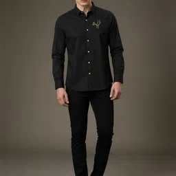 CLASSY VOUGE Men Classic Casual Shirt image 2