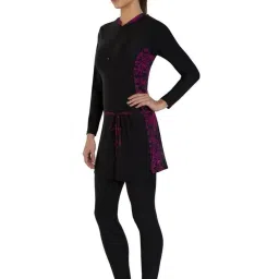 Speedo Black Printed Swimsuit image 3